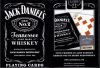 Jack Daniels Black and Jack Daniels Honey Bicycle Playing Cards - 2 Deck Set